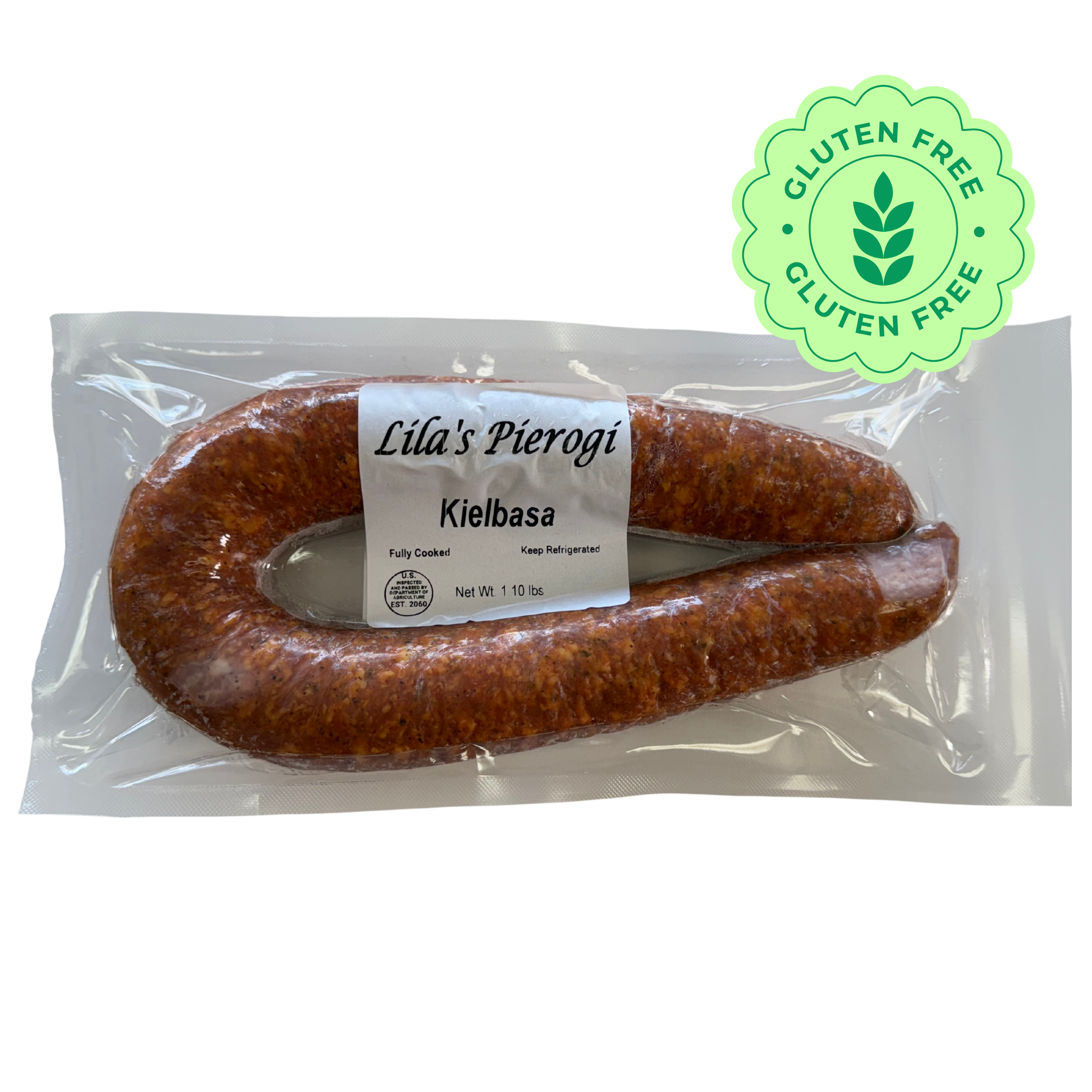 GLUTEN FREE  Smoked Polish Kielbasa