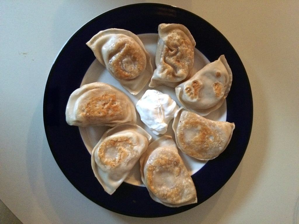Pierogi z kiszoną kapustą
