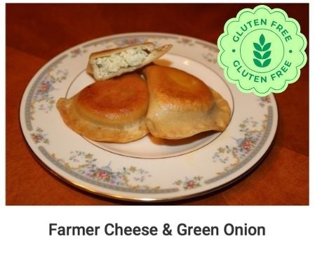 Old World Gluten-Free Farmers Cheese & Green Onion Pierogi