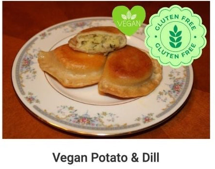 Old World Gluten-Free VEGAN Potato & Dill Pierogi